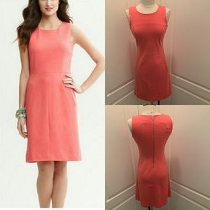 NWOT Banana Republic Mad Men Coral Dress